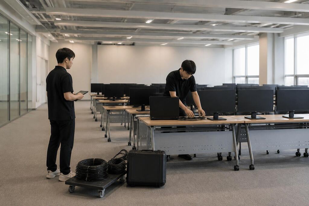 충북 모니터 렌탈 비용과 업체 비교 정보 이미지