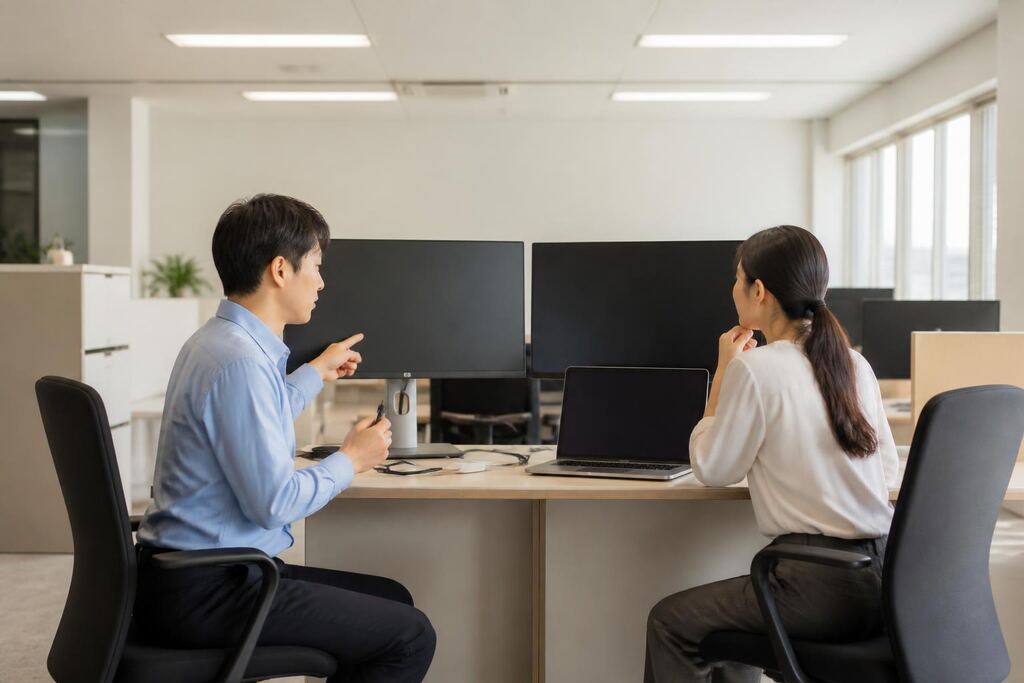 경남 모니터 렌탈 이미지