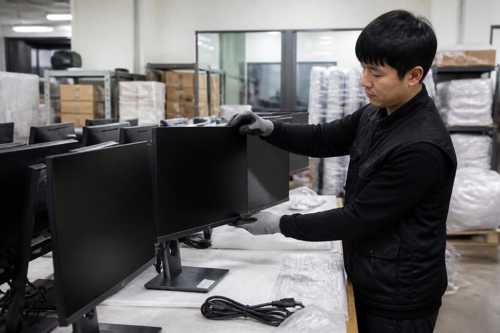 세종특별자치시 모니터 렌탈 작업 범위와 현장 조건 이미지