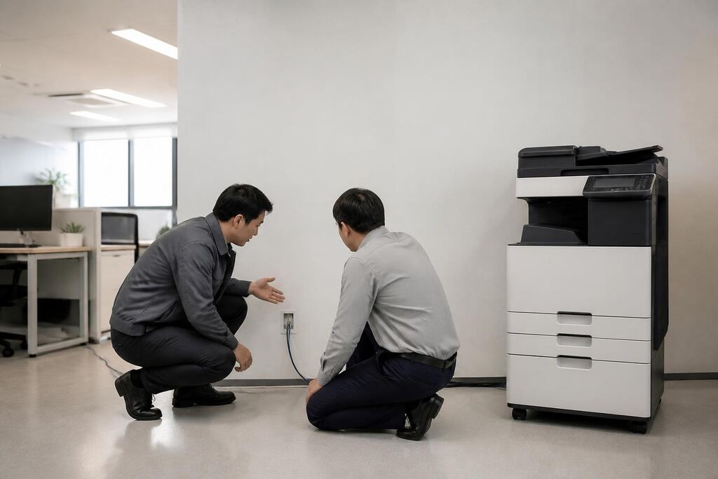 전북특별자치도 복합기·프린터 렌탈 작업 범위와 현장 조건 이미지