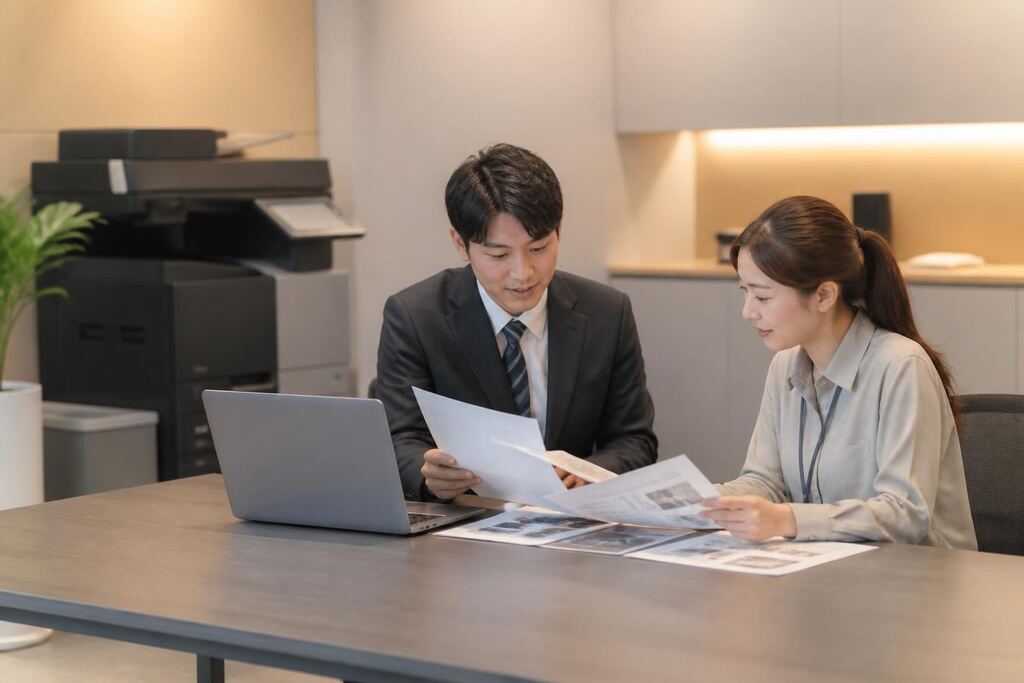 대전 복합기·프린터 렌탈 작업 범위와 현장 조건 이미지
