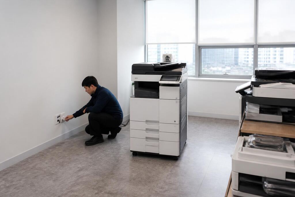 울산 복합기·프린터 렌탈 작업 범위와 현장 조건 이미지