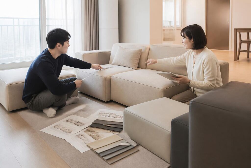 서울 소파 렌탈 이미지