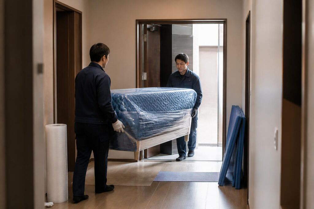 경남 소파 렌탈 작업 범위와 현장 조건 이미지