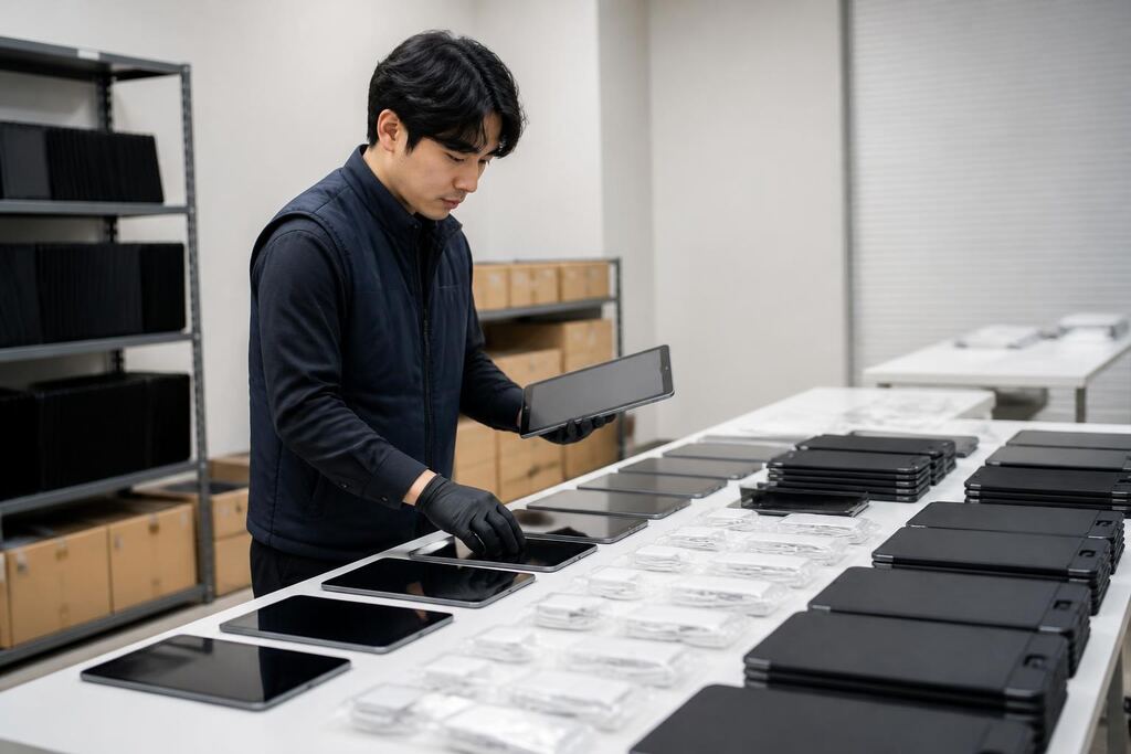 울산 태블릿 렌탈 작업 범위와 현장 조건 이미지
