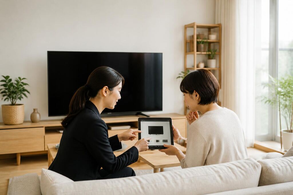 경북 TV 렌탈 이미지