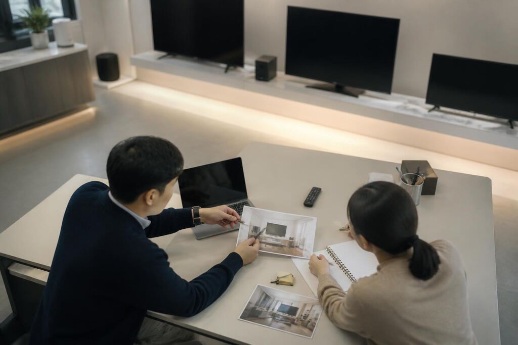 전남광주통합특별시 TV 렌탈 비용과 업체 비교 정보 이미지