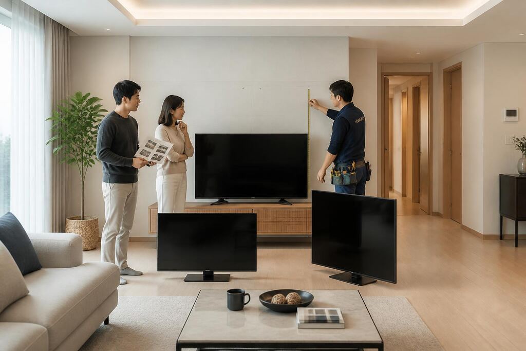 인천 TV 렌탈 이미지