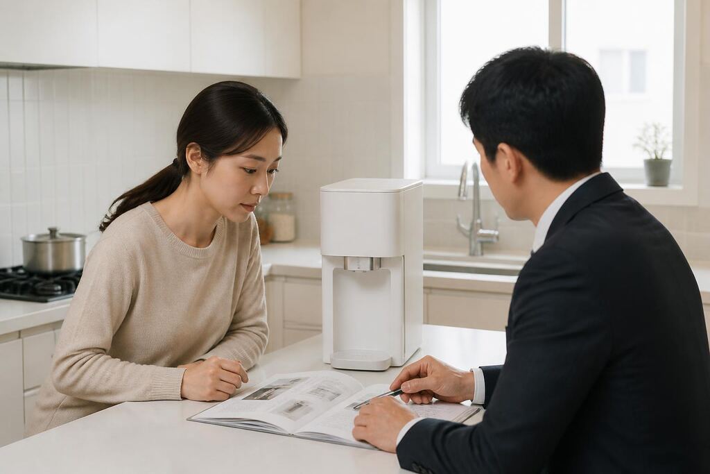 부산 정수기 렌탈 이미지