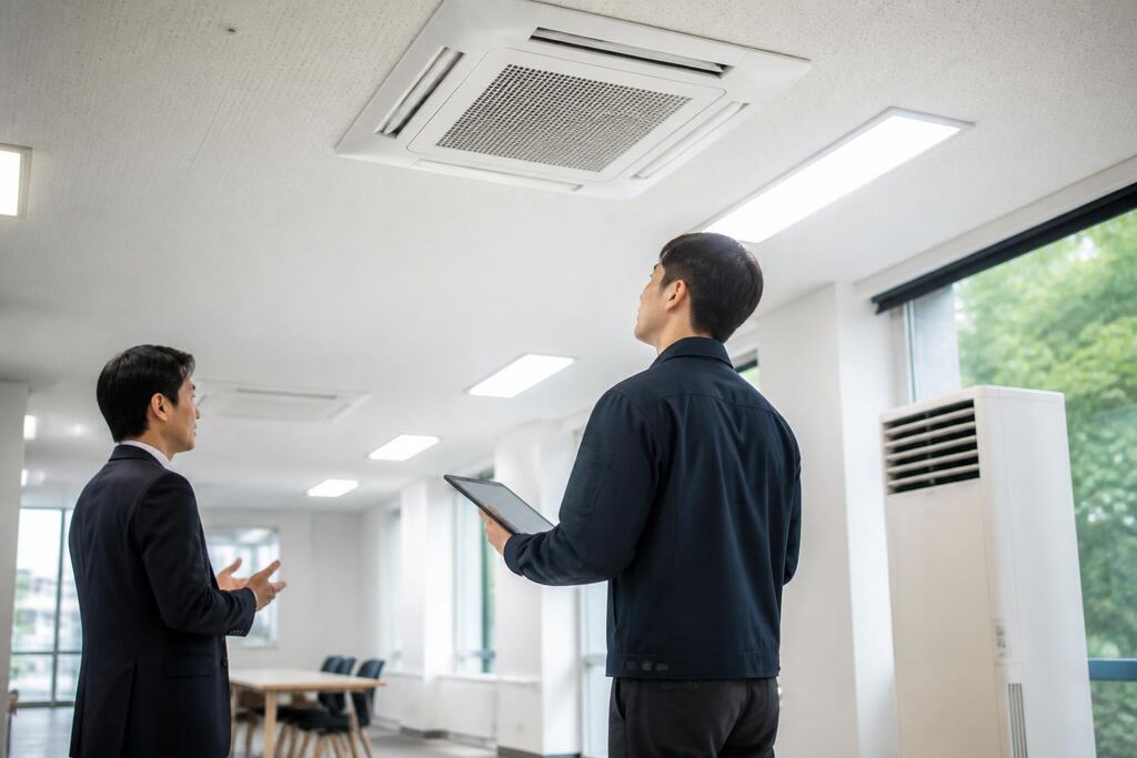 충남 건물·사업장 에어컨 설치 비용과 업체 비교 정보 이미지