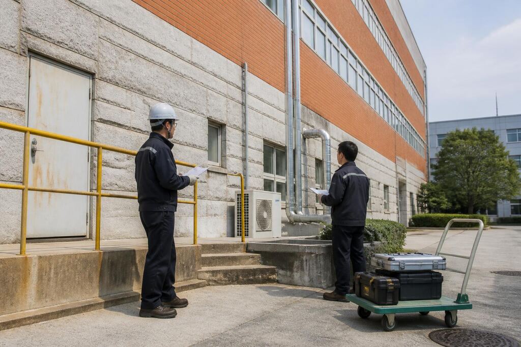부산 건물·사업장 에어컨 설치 비용과 업체 비교 정보 이미지