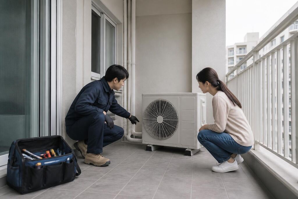 충남 가정용 에어컨 설치 비용과 업체 비교 정보 이미지