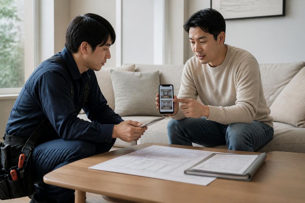 경기 가정용 에어컨 설치 작업 범위와 현장 조건 이미지