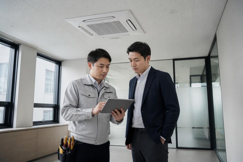 서울 사무실·상가 에어컨 설치 이미지