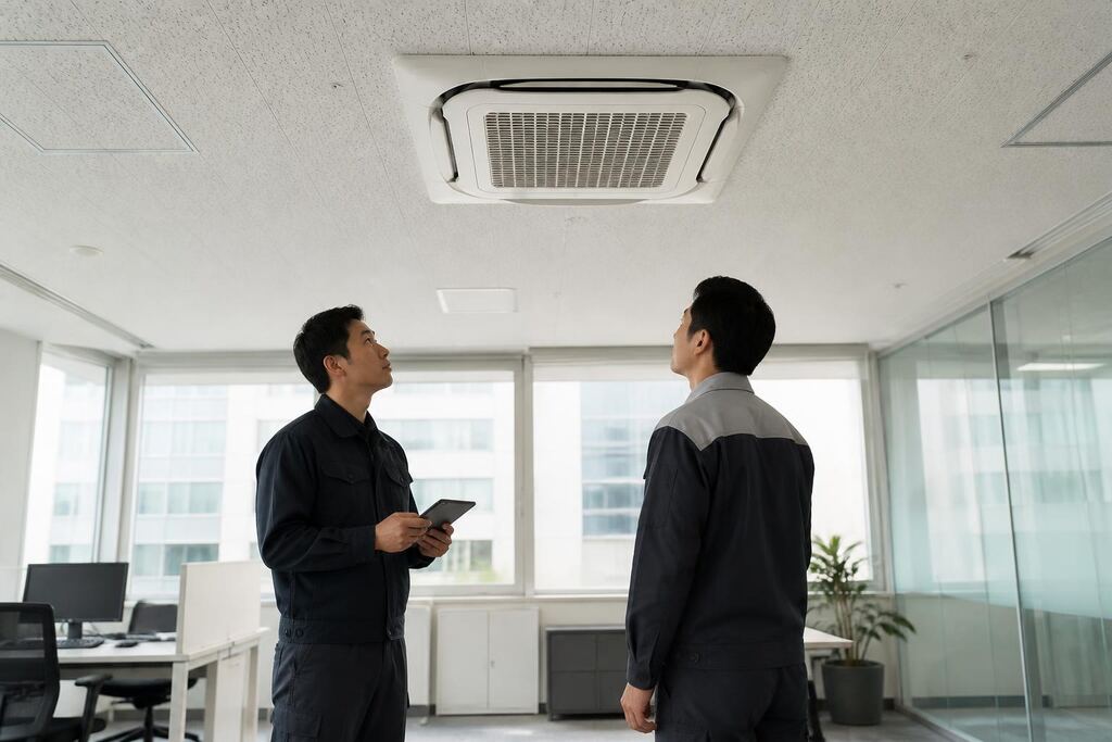 전남광주통합특별시 사무실·상가 에어컨 설치 이미지
