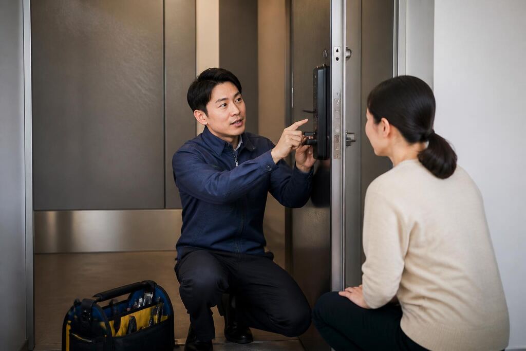 경북 도어락 설치·수리 이미지