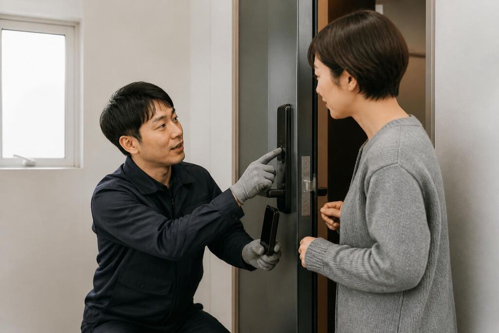제주특별자치도 도어락 설치·수리 이미지