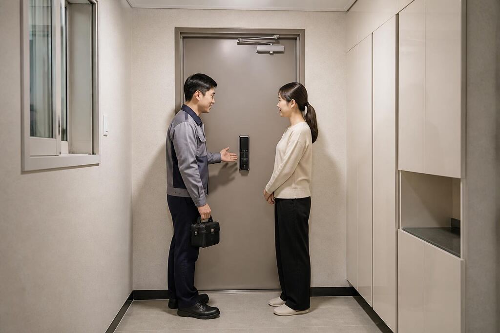 부산 도어락 설치·수리 이미지