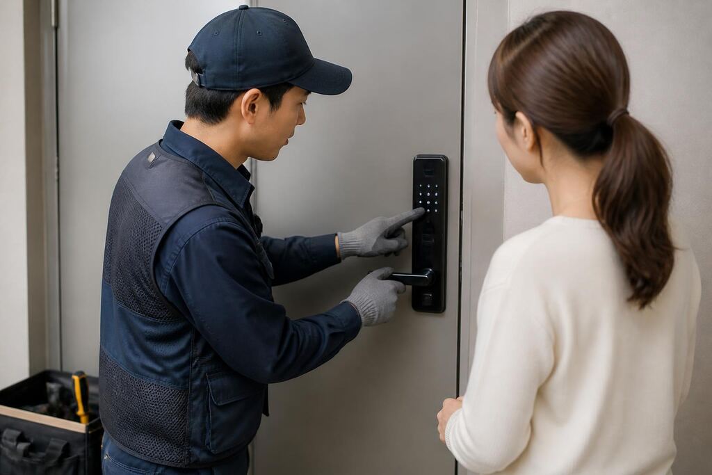 세종특별자치시 도어락 설치·수리 비용과 업체 비교 정보 이미지