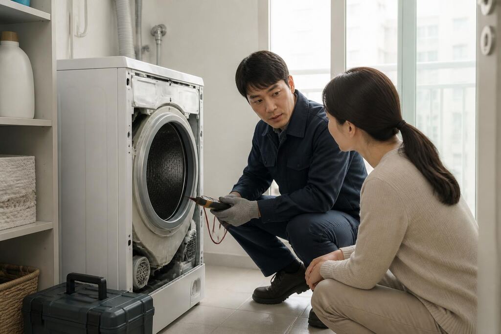 대구 건조기 수리 이미지