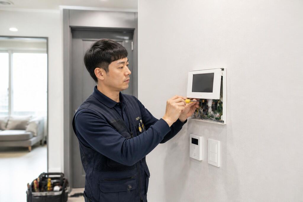 울산 인터폰·비디오폰 설치·수리 이미지