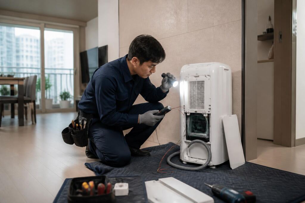 서울 기타 가전수리 작업 범위와 현장 조건 이미지