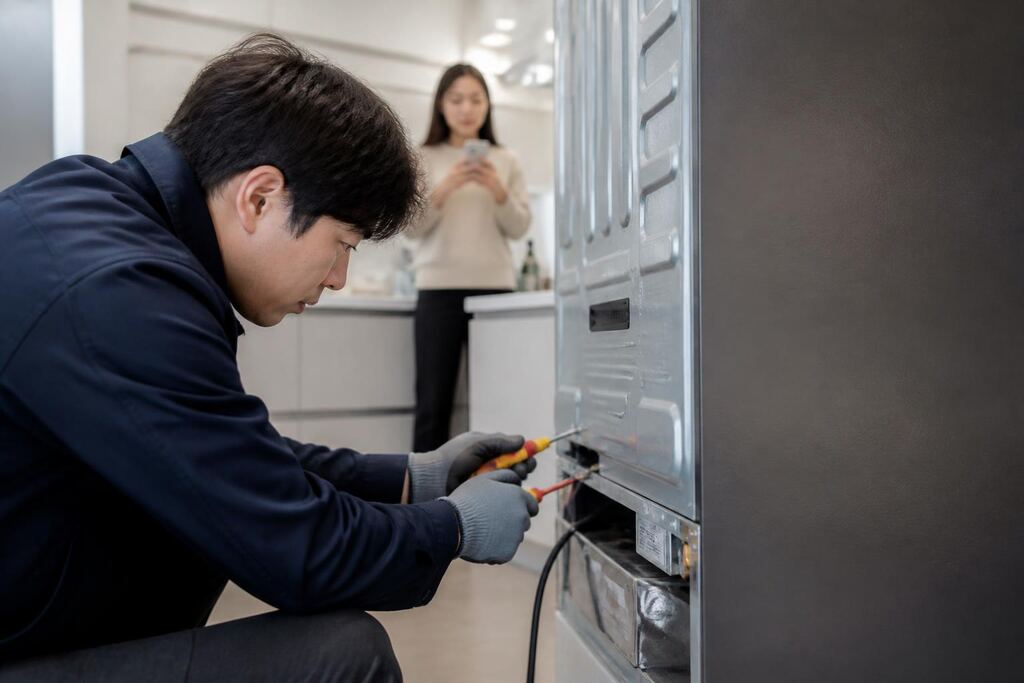 충남 기타 가전수리 작업 범위와 현장 조건 이미지