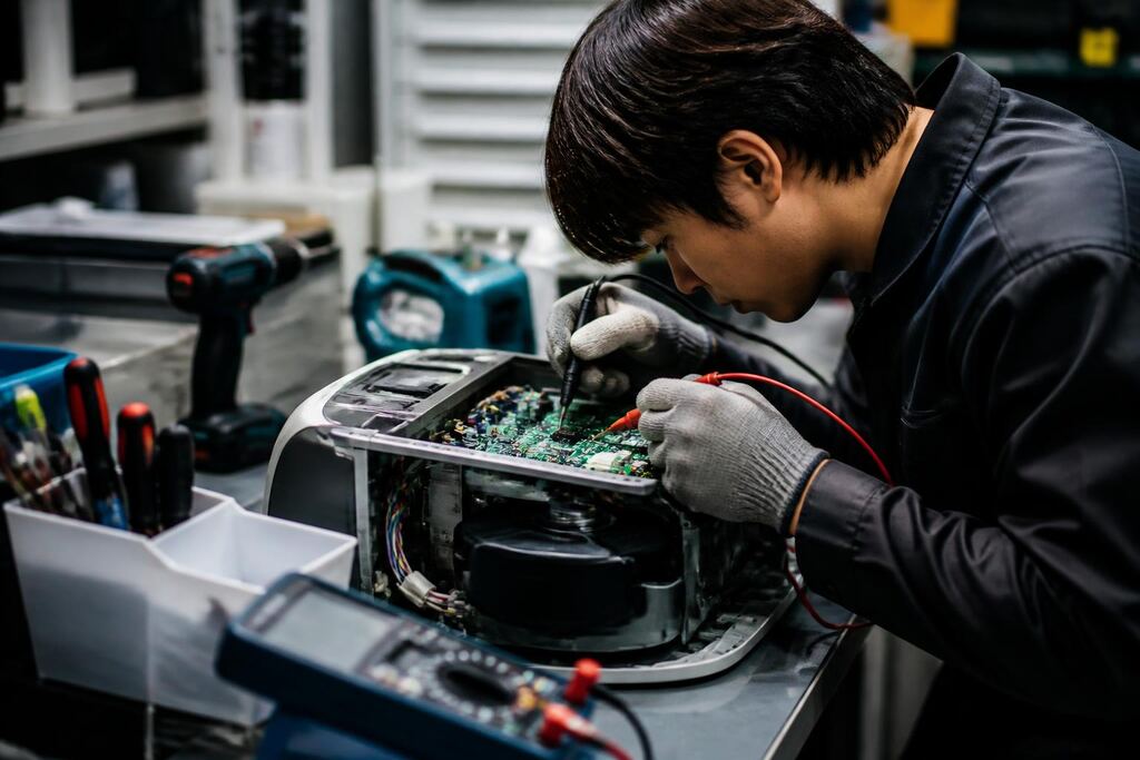 경남 기타 가전수리 작업 범위와 현장 조건 이미지