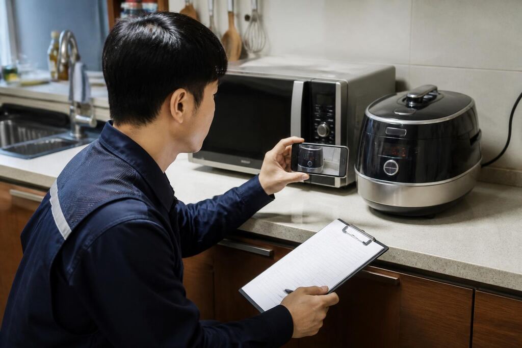 제주특별자치도 기타 가전수리 작업 범위와 현장 조건 이미지