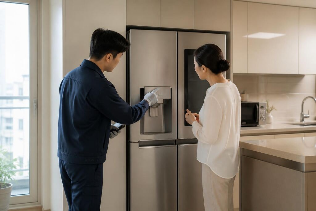 경남 냉장고 수리 이미지
