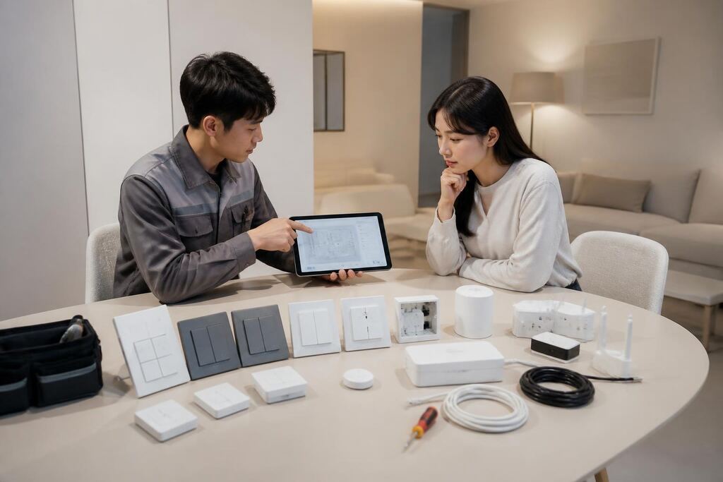 부산 전동커튼·스마트홈 기기 설치 비용과 업체 비교 정보 이미지