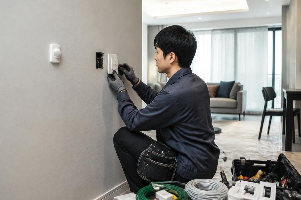 대구 전동커튼·스마트홈 기기 설치 작업 범위와 현장 조건 이미지