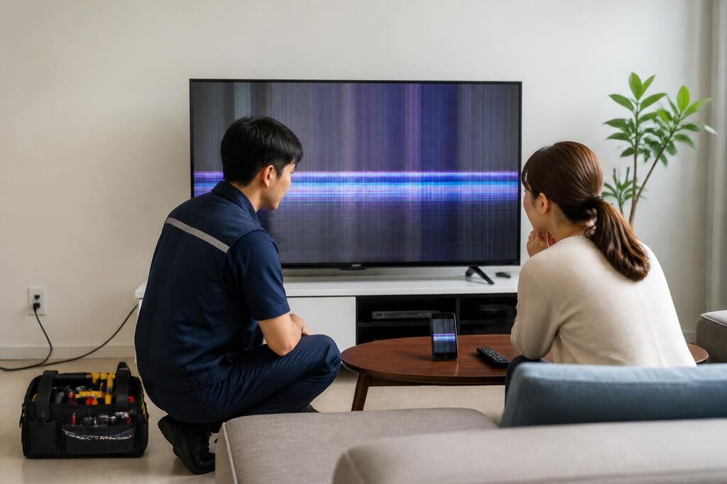 서울 TV 수리 이미지