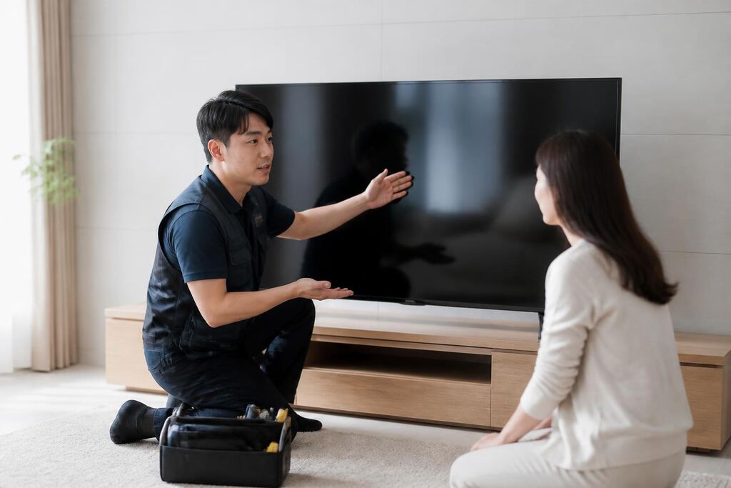 강원특별자치도 TV 수리 이미지