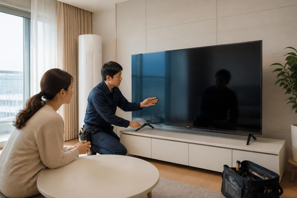 충북 TV 수리 이미지