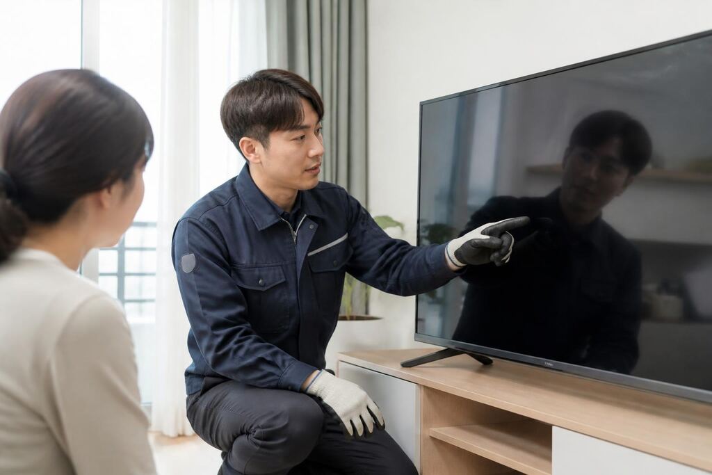 전북특별자치도 TV 수리 이미지