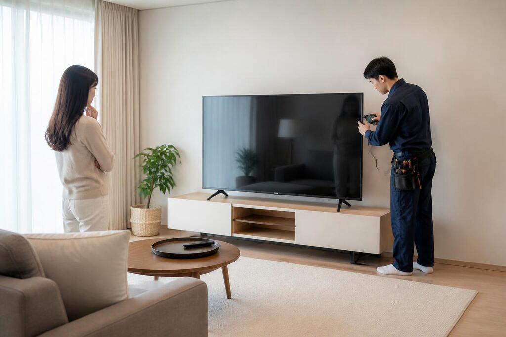 경북 TV 수리 이미지