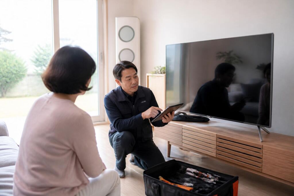 제주특별자치도 TV 수리 이미지