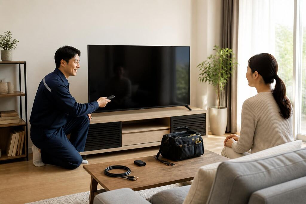 제주특별자치도 TV 수리 비용과 업체 비교 정보 이미지