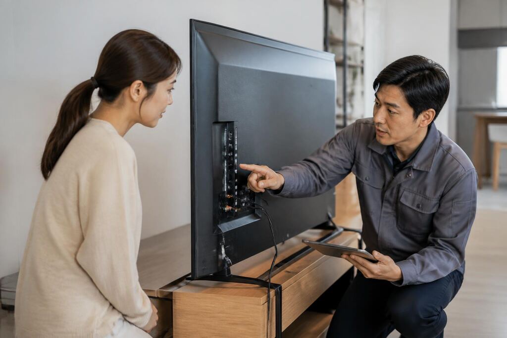 대구 TV 수리 비용과 업체 비교 정보 이미지