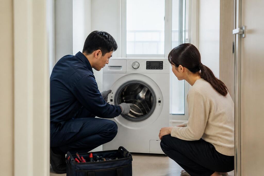 부산 세탁기 수리 이미지