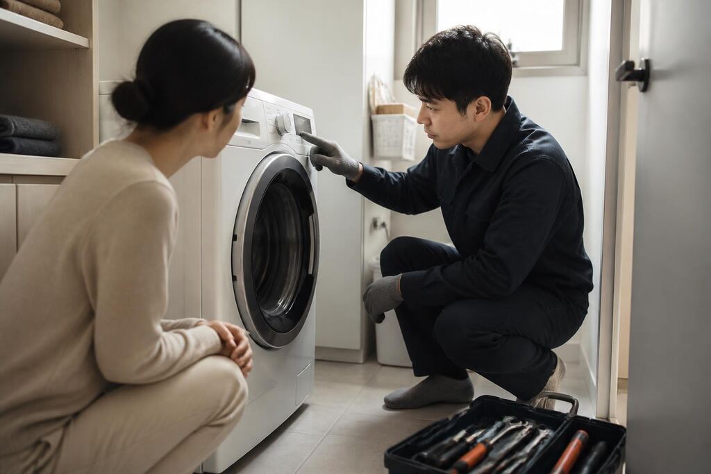 대전 세탁기 수리 이미지