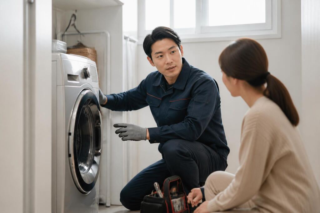 울산 세탁기 수리 이미지