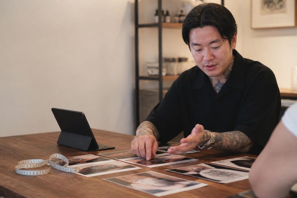 경북 커버업 타투 작업 범위와 현장 조건 이미지