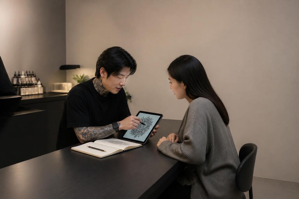 대전 커스텀 타투 이미지