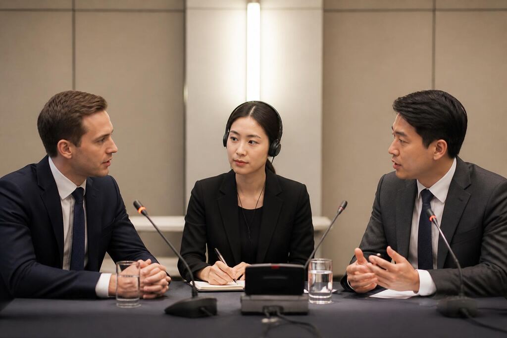 충남 회의·행사통역 이미지