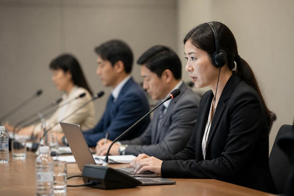경북 동시·순차통역 이미지