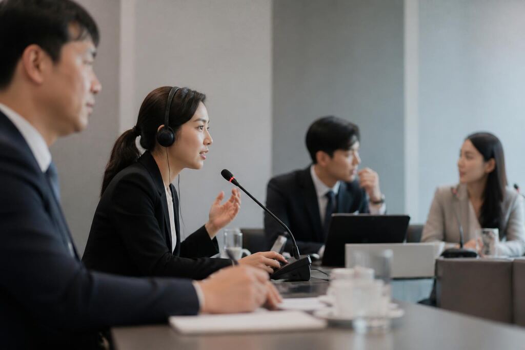대구 동시·순차통역 비용과 업체 비교 정보 이미지