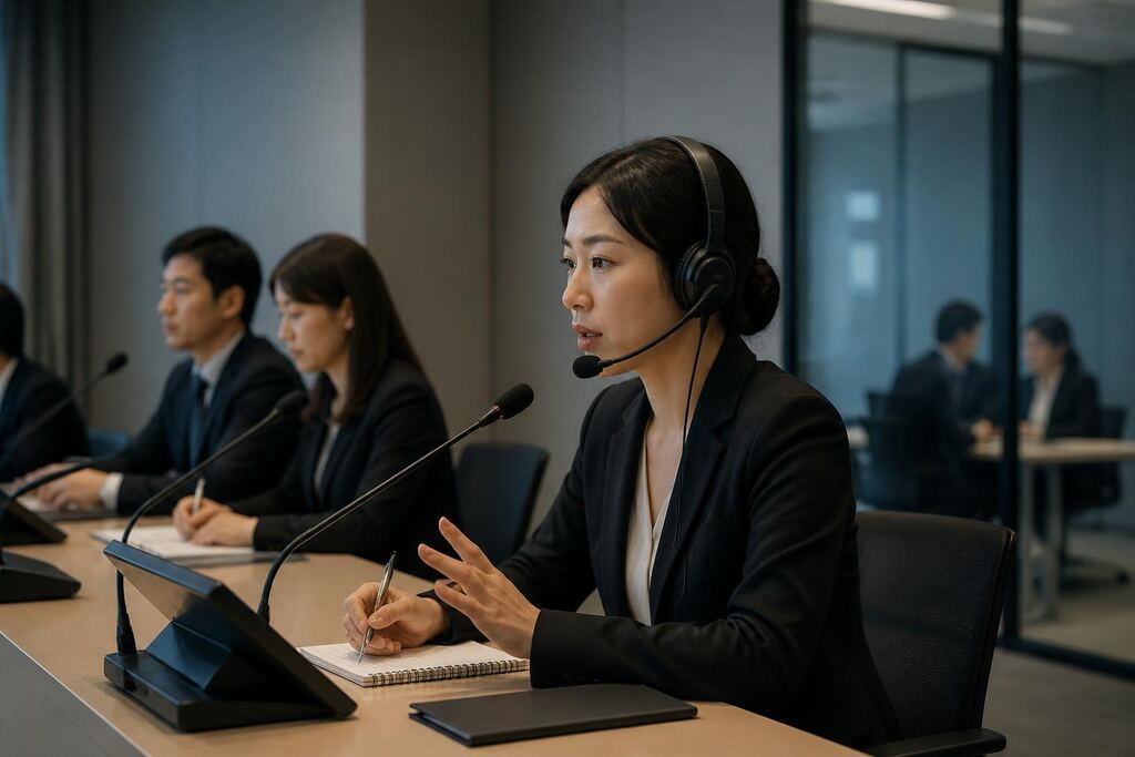세종특별자치시 동시·순차통역 이미지