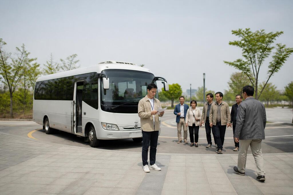 세종특별자치시 단체 이동 이미지